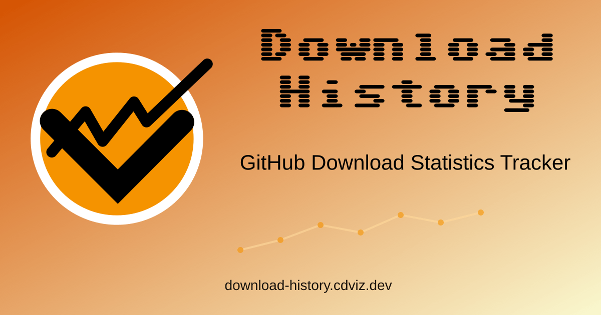 Download History - GitHub Repository Download Statistics